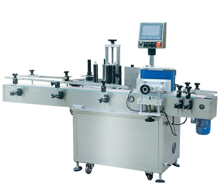 YM510 آلة لصق الملصقات مزدوجة الجانب عالية السرعة للزجاجات من 10 مم إلى 300 مم