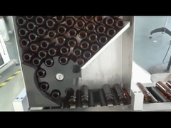 YM215 آلة وسم قنينة زجاجية عشب أوتوماتيكية لأداة وضع الملصقات على قارورة الأنبوب plasitc