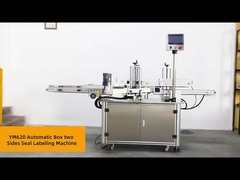 أوتوماتيكي مربع الزاوية الجانبين مزدوجة الختم آلة وضع العلامات